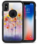 Drizzle Watercolor Flowers V1 - iPhone X OtterBox Case & Skin Kits