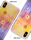 Drizzle Watercolor Flowers V2 - iPhone X Clipit Case