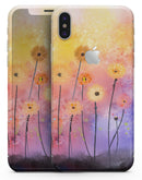Drizzle Watercolor Flowers V2 - iPhone X Skin-Kit