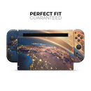 Earth in Space V1 // Skin Decal Wrap Kit for Nintendo Switch Console & Dock, Joy-Cons, Pro Controller, Lite, 3DS XL, 2DS XL, DSi, or Wii - Vinyl Skin Wrap for Nintendo Switch 2, OLED, Lite, Pro Controller, Wii & Classic Handhelds