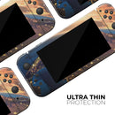 Earth in Space V1 // Skin Decal Wrap Kit for Nintendo Switch Console & Dock, Joy-Cons, Pro Controller, Lite, 3DS XL, 2DS XL, DSi, or Wii - Vinyl Skin Wrap for Nintendo Switch 2, OLED, Lite, Pro Controller, Wii & Classic Handhelds