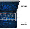 Electric Circuit Board - Skin Decal Wrap Kit Compatible with the Apple MacBook Pro, Pro with Touch Bar or Air (11", 12", 13", 15" & 16" - All Versions Available)