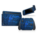 Electric Circuit Board // Skin Decal Wrap Kit for Nintendo Switch Console & Dock, Joy-Cons, Pro Controller, Lite, 3DS XL, 2DS XL, DSi, or Wii - Vinyl Skin Wrap for Nintendo Switch 2, OLED, Lite, Pro Controller, Wii & Classic Handhelds