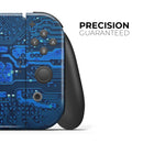 Electric Circuit Board // Skin Decal Wrap Kit for Nintendo Switch Console & Dock, Joy-Cons, Pro Controller, Lite, 3DS XL, 2DS XL, DSi, or Wii - Vinyl Skin Wrap for Nintendo Switch 2, OLED, Lite, Pro Controller, Wii & Classic Handhelds