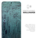 Electric Circuit Board V5 - Full Body Skin Decal Wrap Kit for Samsung Galaxy Phones