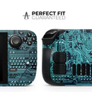 Electric Circuit Board V5 // Full Body Skin Decal Wrap Kit for the Steam Deck handheld gaming computer