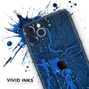 Electric Circuit Board // Skin-Kit compatible with the Apple iPhone 14, 13, 12, 12 Pro Max, 12 Mini, 11 Pro, SE, X/XS + (All iPhones Available)