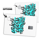 Enjoy Every Moment - Premium Protective Decal Skin-Kit for the Apple Credit Card