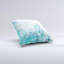 Escaping Butterfly Floral ink-Fuzed Decorative Throw Pillow