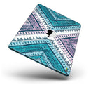 Ethnic Aztec Blue and Pink Point - iPad Pro 97 - View 2.jpg
