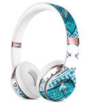 Ethnic Aztec Blue and Pink Point Full-Body Skin Kit for the Beats by Dre Solo 3 Wireless Headphones