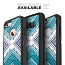 Ethnic Aztec Blue and Pink Point - Skin Kit for the iPhone OtterBox Cases