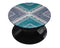 Ethnic Aztec Blue and Pink Point - Skin Kit for PopSockets and other Smartphone Extendable Grips & Stands