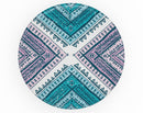 Ethnic Aztec Blue and Pink Point - Skin Kit for PopSockets and other Smartphone Extendable Grips & Stands