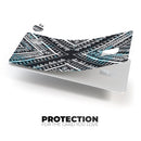 Ethnic Aztec Navy Point - Premium Protective Decal Skin-Kit for the Apple Credit Card