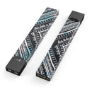 Ethnic Aztec Navy Point - Premium Decal Protective Skin-Wrap Sticker compatible with the Juul Labs vaping device