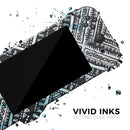 Ethnic Aztec Navy Point // Skin Decal Wrap Kit for Nintendo Switch Console & Dock, Joy-Cons, Pro Controller, Lite, 3DS XL, 2DS XL, DSi, or Wii - Vinyl Skin Wrap for Nintendo Switch 2, OLED, Lite, Pro Controller, Wii & Classic Handhelds