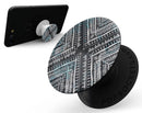 Ethnic Aztec Navy Point - Skin Kit for PopSockets and other Smartphone Extendable Grips & Stands