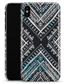 Ethnic Aztec Navy Point - iPhone X Clipit Case