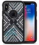 Ethnic Aztec Navy Point - iPhone X OtterBox Case & Skin Kits