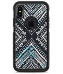 Ethnic Aztec Navy Point - iPhone X OtterBox Case & Skin Kits