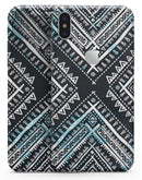 Ethnic Aztec Navy Point - iPhone X Skin-Kit