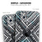 Ethnic Aztec Navy Point - Skin-Kit compatible with the Apple iPhone 13, 13 Pro Max, 13 Mini, 13 Pro, iPhone 12, iPhone 11 (All iPhones Available)