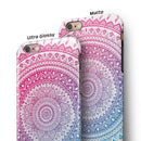 Ethnic Indian Tie-Dye Circle iPhone 6/6s or 6/6s Plus 2-Piece Hybrid INK-Fuzed Case