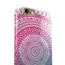 Ethnic Indian Tie-Dye Circle iPhone 6/6s or 6/6s Plus 2-Piece Hybrid INK-Fuzed Case