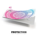 Ethnic Indian Tie-Dye Circle - Premium Protective Decal Skin-Kit for the Apple Credit Card