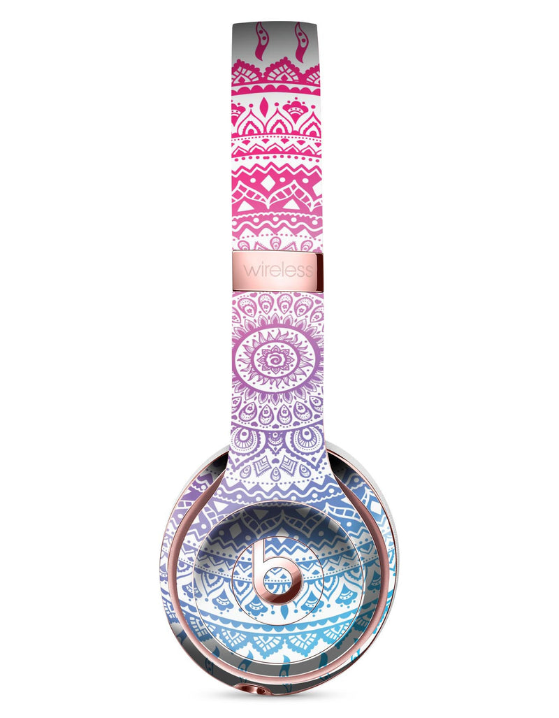 Ethnic Indian Tie-Dye Circle Full-Body Skin Kit for the Beats by Dre Solo 3 Wireless Headphones