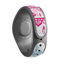 Ethnic Indian Tie-Dye Circle - Decal Skin Wrap Kit for the Disney Magic Band