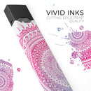 Ethnic Indian Tie-Dye Circle - Premium Decal Protective Skin-Wrap Sticker compatible with the Juul Labs vaping device