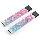 Ethnic Indian Tie-Dye Circle - Premium Decal Protective Skin-Wrap Sticker compatible with the Juul Labs vaping device
