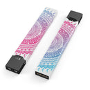 Ethnic Indian Tie-Dye Circle - Premium Decal Protective Skin-Wrap Sticker compatible with the Juul Labs vaping device