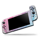 Ethnic Indian Tie-Dye Circle // Skin Decal Wrap Kit for Nintendo Switch Console & Dock, Joy-Cons, Pro Controller, Lite, 3DS XL, 2DS XL, DSi, or Wii - Vinyl Skin Wrap for Nintendo Switch 2, OLED, Lite, Pro Controller, Wii & Classic Handhelds