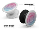 Ethnic Indian Tie-Dye Circle - Skin Kit for PopSockets and other Smartphone Extendable Grips & Stands