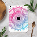 Ethnic Indian Tie-Dye Circle - Full Body Skin Decal for the Apple iPad Pro 12.9", 11", 10.5", 9.7", Air or Mini (All Models Available)