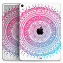 Ethnic Indian Tie-Dye Circle - Full Body Skin Decal for the Apple iPad Pro 12.9", 11", 10.5", 9.7", Air or Mini (All Models Available)