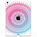 Ethnic Indian Tie-Dye Circle - Full Body Skin Decal for the Apple iPad Pro 12.9", 11", 10.5", 9.7", Air or Mini (All Models Available)