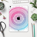 Ethnic Indian Tie-Dye Circle - Full Body Skin Decal for the Apple iPad Pro 12.9", 11", 10.5", 9.7", Air or Mini (All Models Available)