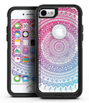 Ethnic Indian Tie-Dye Circle - iPhone 7 or 7 Plus Commuter Case Skin Kit