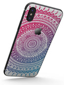 Ethnic Indian Tie-Dye Circle - iPhone X Skin-Kit