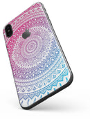Ethnic Indian Tie-Dye Circle - iPhone X Skin-Kit