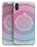 Ethnic Indian Tie-Dye Circle - iPhone X Skin-Kit