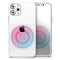 Ethnic Indian Tie-Dye Circle - Skin-Kit compatible with the Apple iPhone 13, 13 Pro Max, 13 Mini, 13 Pro, iPhone 12, iPhone 11 (All iPhones Available)