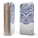Ethnic Indian Vector Ornament iPhone 6/6s or 6/6s Plus 2-Piece Hybrid INK-Fuzed Case