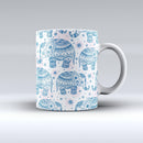 The-Ethnic-Navy-Seamless-Aztec-Elephant-ink-fuzed-Ceramic-Coffee-Mug