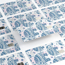 Ethnic Navy Seamless Aztec Elephant - Premium Protective Decal Skin-Kit for the Apple Credit Card