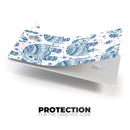 Ethnic Navy Seamless Aztec Elephant - Premium Protective Decal Skin-Kit for the Apple Credit Card